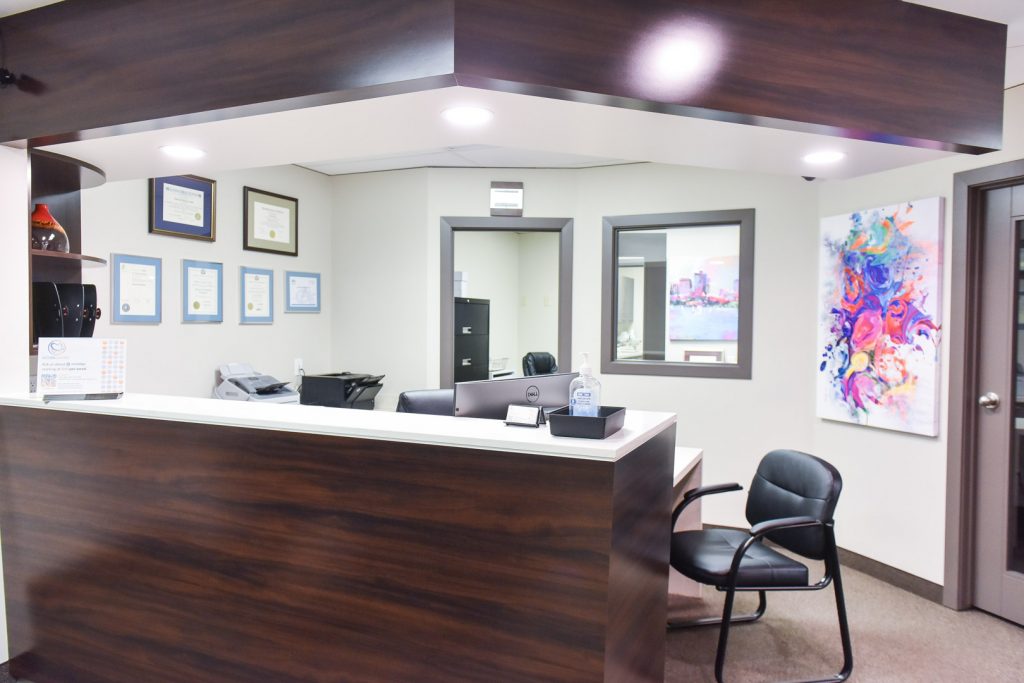 Reception Area | Acora Dental | General & Family Dentist | NW Calgary