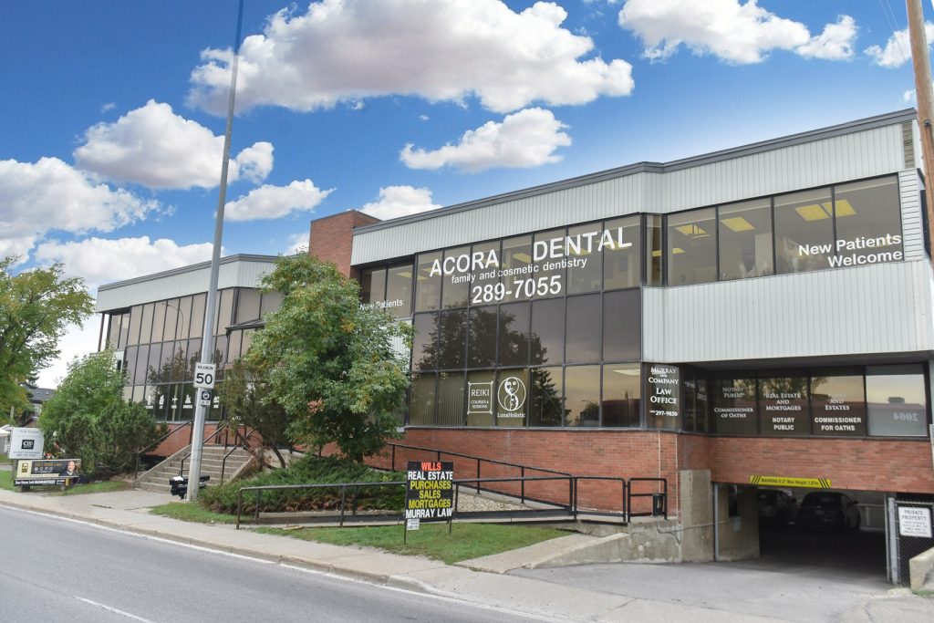 Building Exterior | Acora Dental | General & Family Dentist | NW Calgary